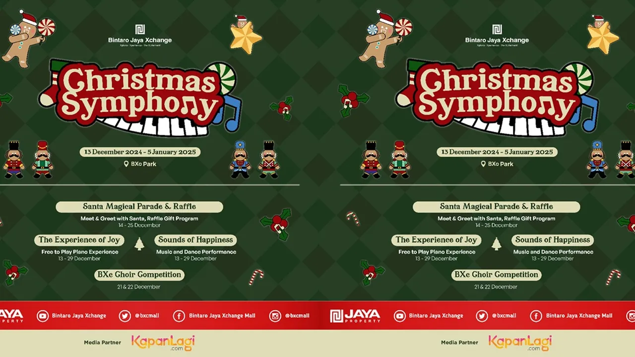 PergiKuliner Siap Meriahkan Nataru dengan Hiburan dan Kuliner di Christmas Symphony Market