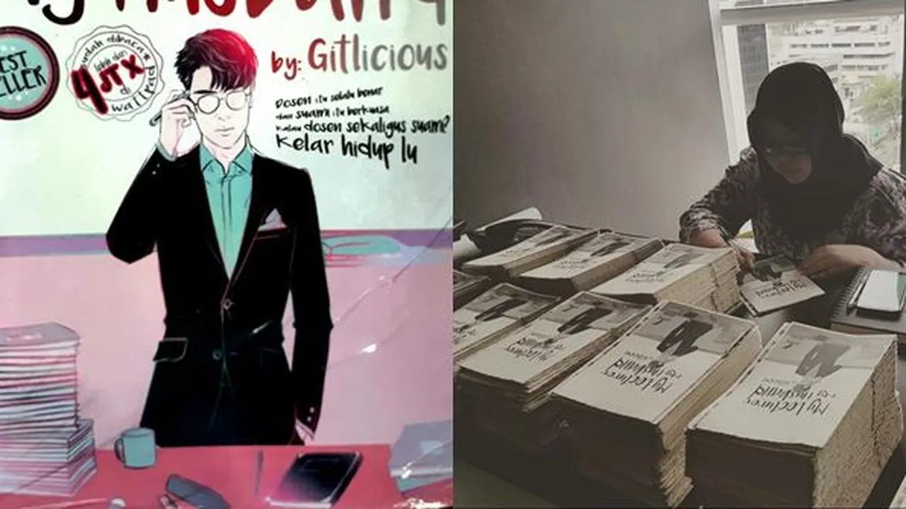 Perjuangan Gitlicious Penulis 'My Lecturer My Husband', Pernah Dikritik Karena Menulis Fanfic Idola K-Pop