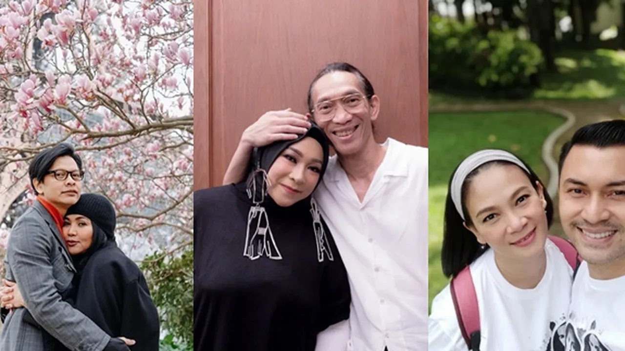 Pernikahan Langgeng, 8 Pasangan Selebriti Senior Ini Bisa Jadi Panutan - Selalu Harmonis dan Romantis