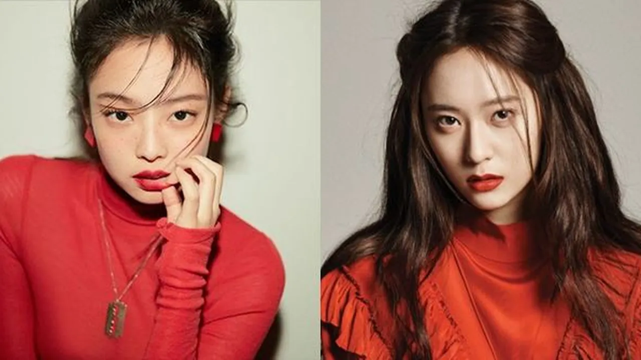 Persamaan Pesona Jennie BLACKPINK & Krystal f(x) yang Berhasil Memikat Kai EXO