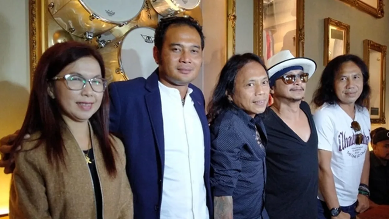 Personel /Rif dan Powerslaves Bersatu Bawakan Lagu-Lagu Rock Tahun 80-an