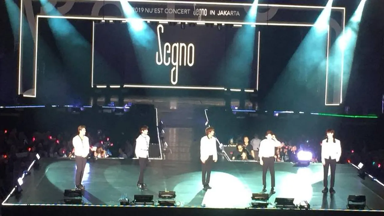 Pertama Kali Konser di Indonesia, NU'EST Takjub dengan Antusias Fans