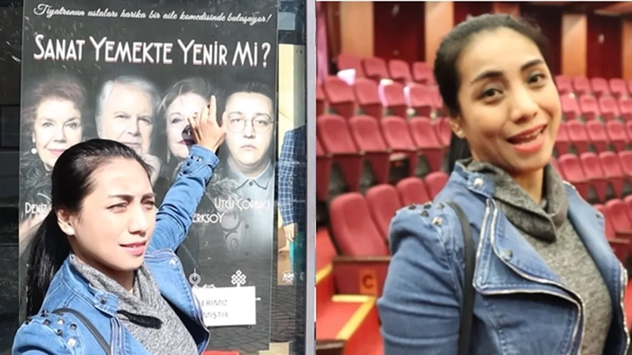 Pertama Kali Lihat Latihan Teater, Siti KDI Jajal Dialog Berbahasa Turki