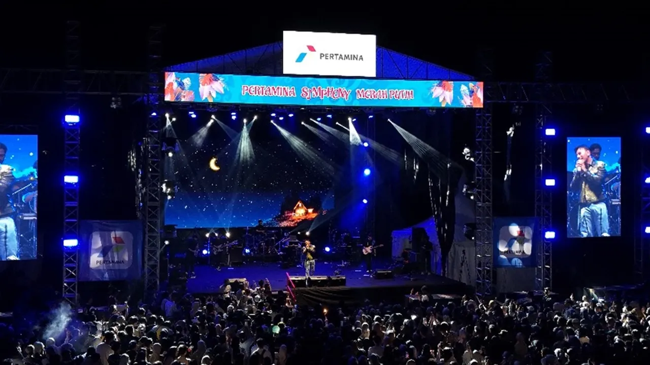 Pertamina Symphony Merah Putih: Pesta Seni dan Budaya di Balikpapan, Dimeriahkan Sal Priadi - Fourtwnty