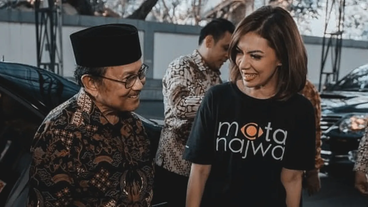 Pertemuan Terakhir Najwa Shihab dan BJ Habibie, Berlinang Air Mata