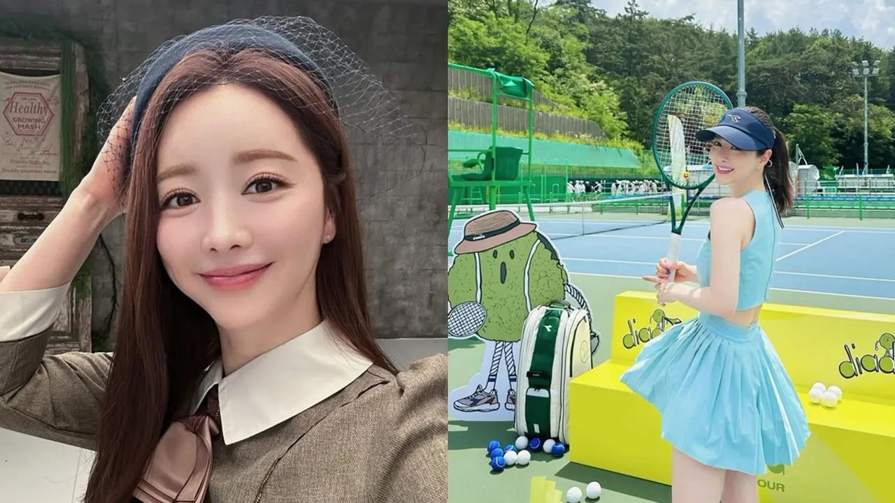 Pesona Hong Soo Ah Jadi Sorotan di Lagi-Lagi Tenis, Visual Menawan dan Skill Tenis Mengesankan