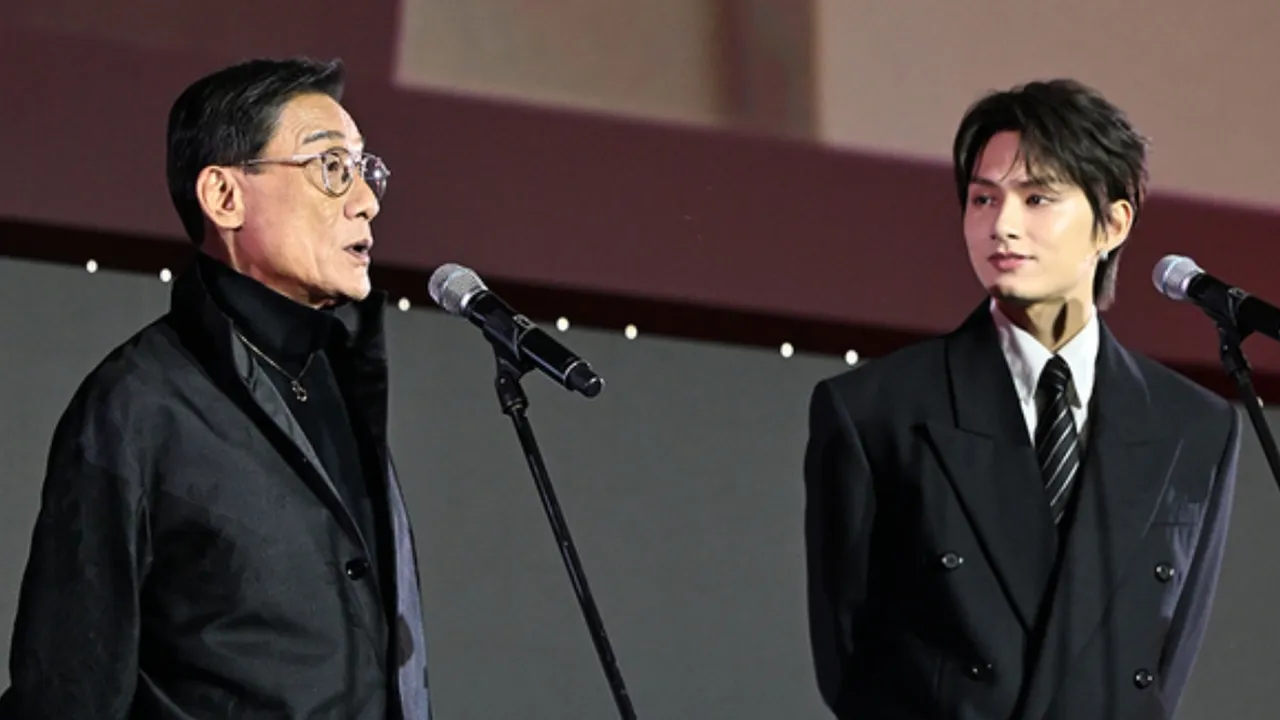 Pesona Jun SEVENTEEN Saat Screening 'THE SHADOW'S EDGE' di BIFF 2025 Bareng Tony Leung