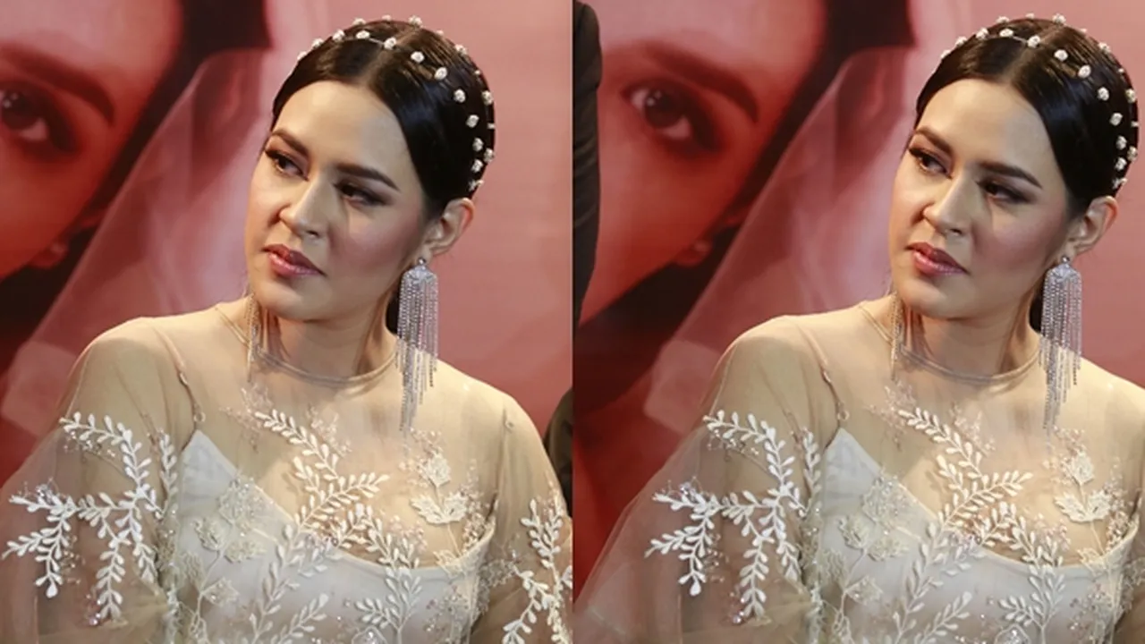 Pilih Foto Hitam Putih, Maternity Shoot Raisa Klasik dan Cantik