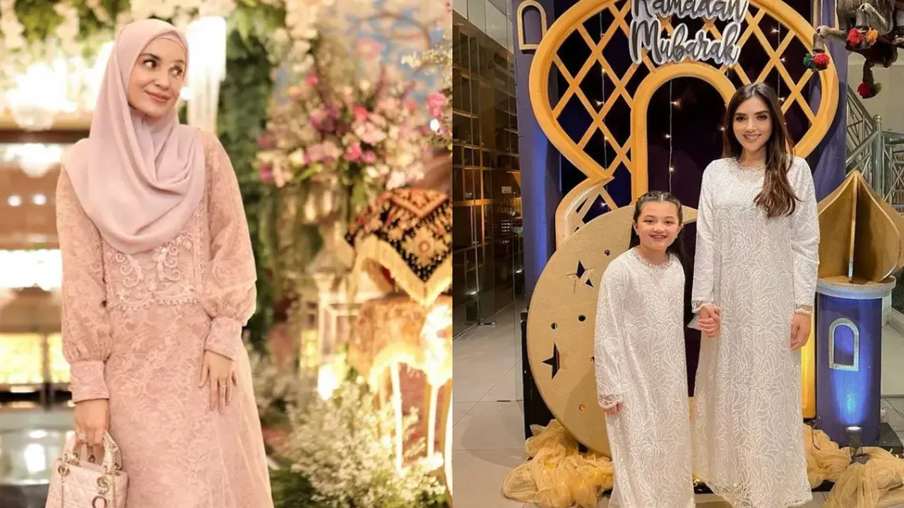 Pilihan Model Atasan Brokat Terbaru untuk Lebaran, Inspirasi dari Para Selebriti