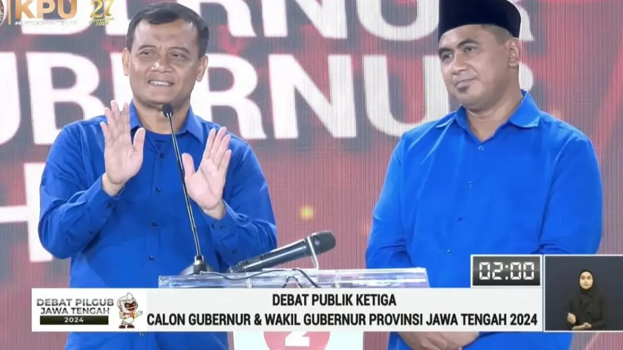 Pilkada Jateng 2024: Luthfi-Taj Yasin Memimpin Sementara Berdasarkan Hasil Quick Count dari 3 Lembaga