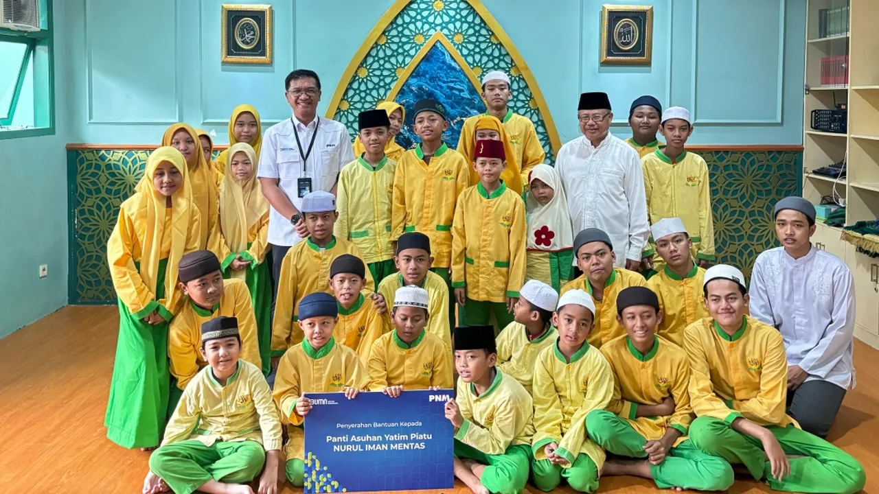 PNM Salurkan Bantuan Untuk Panti Asuhan Yatim Piatu Nurul Iman