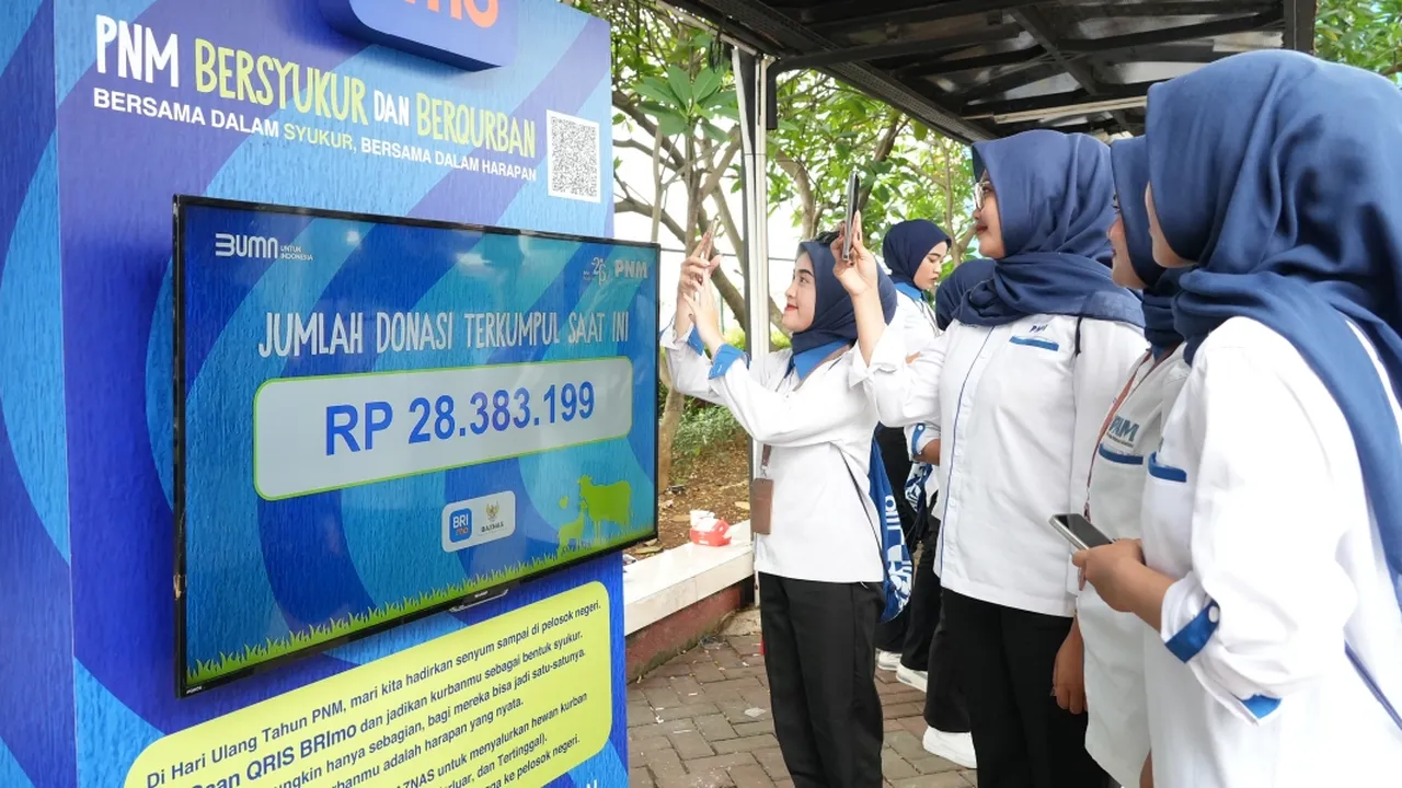PNM Tebar Kebaikan Lewat Sedekah Kurban, Hadirkan Senyum dan Harapan Bagi Sesama