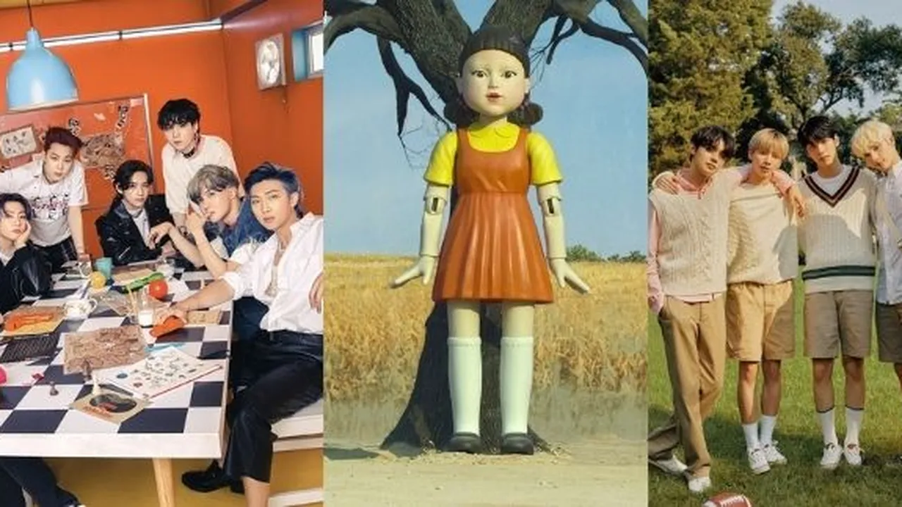 Populer Abis! BTS, TXT dan 'SQUID GAME' Masuk Nominasi People's Choice Awards 2021