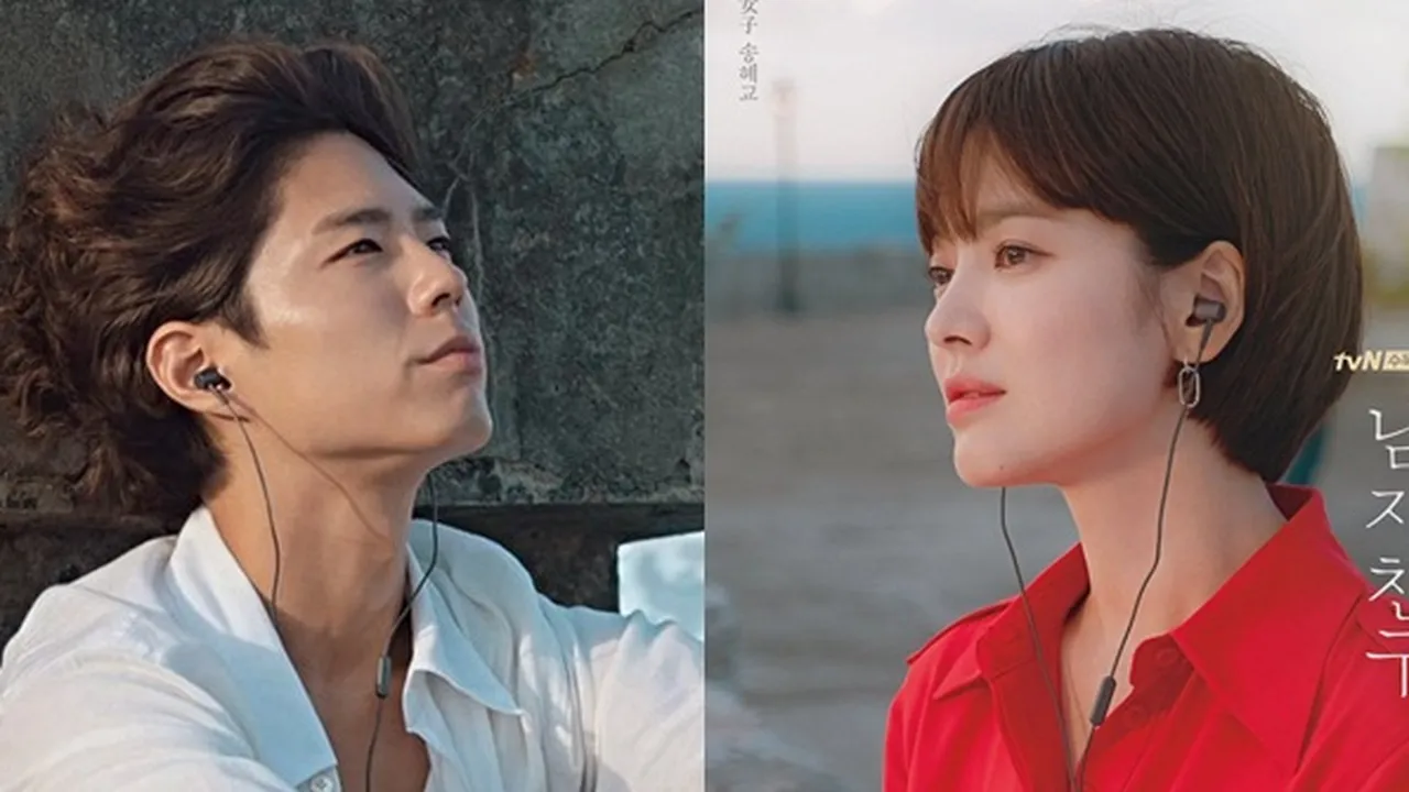 Poster 'Encounter', Park Bo Gum dan Song Hye Kyo Bicara Lewat Tatapan Mata