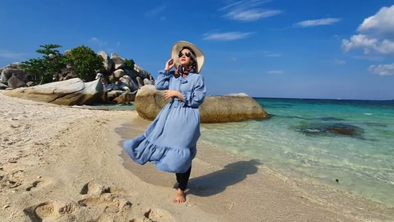 Posting Foto Liburan, Manisnya Fikoh LIDA Panggil Fomal dengan Sebutan Suami