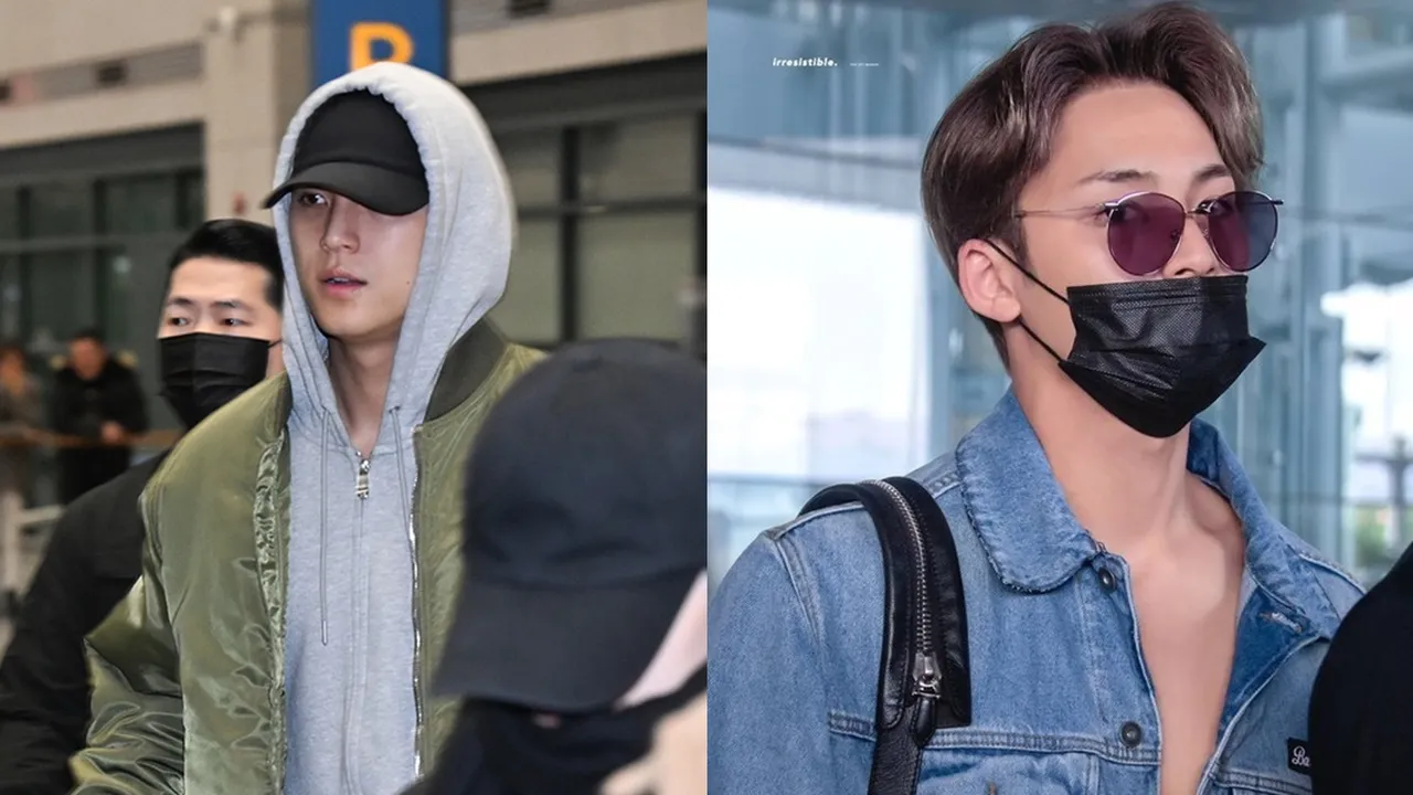 Potret Airport Fashion Ala Mingyu SEVENTEEN yang Keren dan Fashionable Potret Airport Fashion Ala Mingyu SEVENTEEN yang Keren dan Fashionable