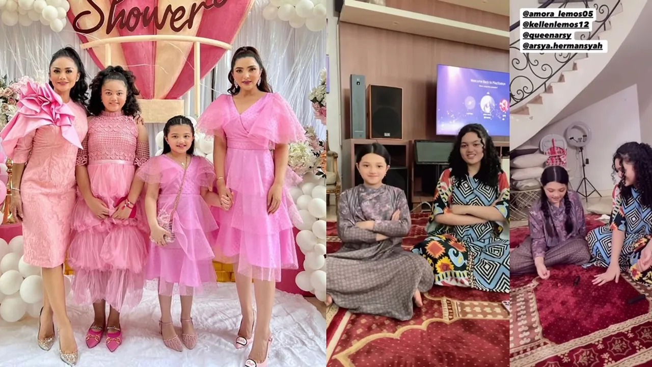 Potret Akrab Amora Lemos dan Arsy Hermansyah Saat Buka Puasa Bareng, Kompak Dance Challenge