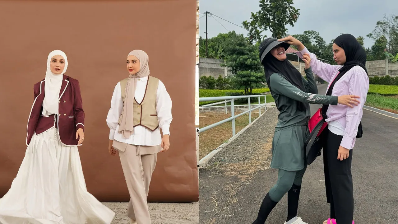 Potret Akurnya Zaskia dan Shireen Sungkar yang Selalu Kompak, Sampai Disebut Netizen Sibling Goals
