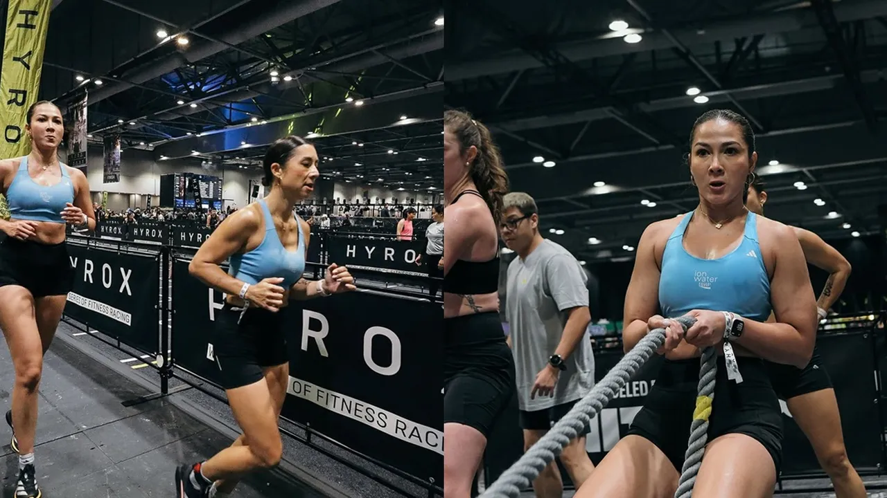 Potret Andrea Dian Ikut Hyrox Workout di Hongkong Bikin Netizen Terpukau