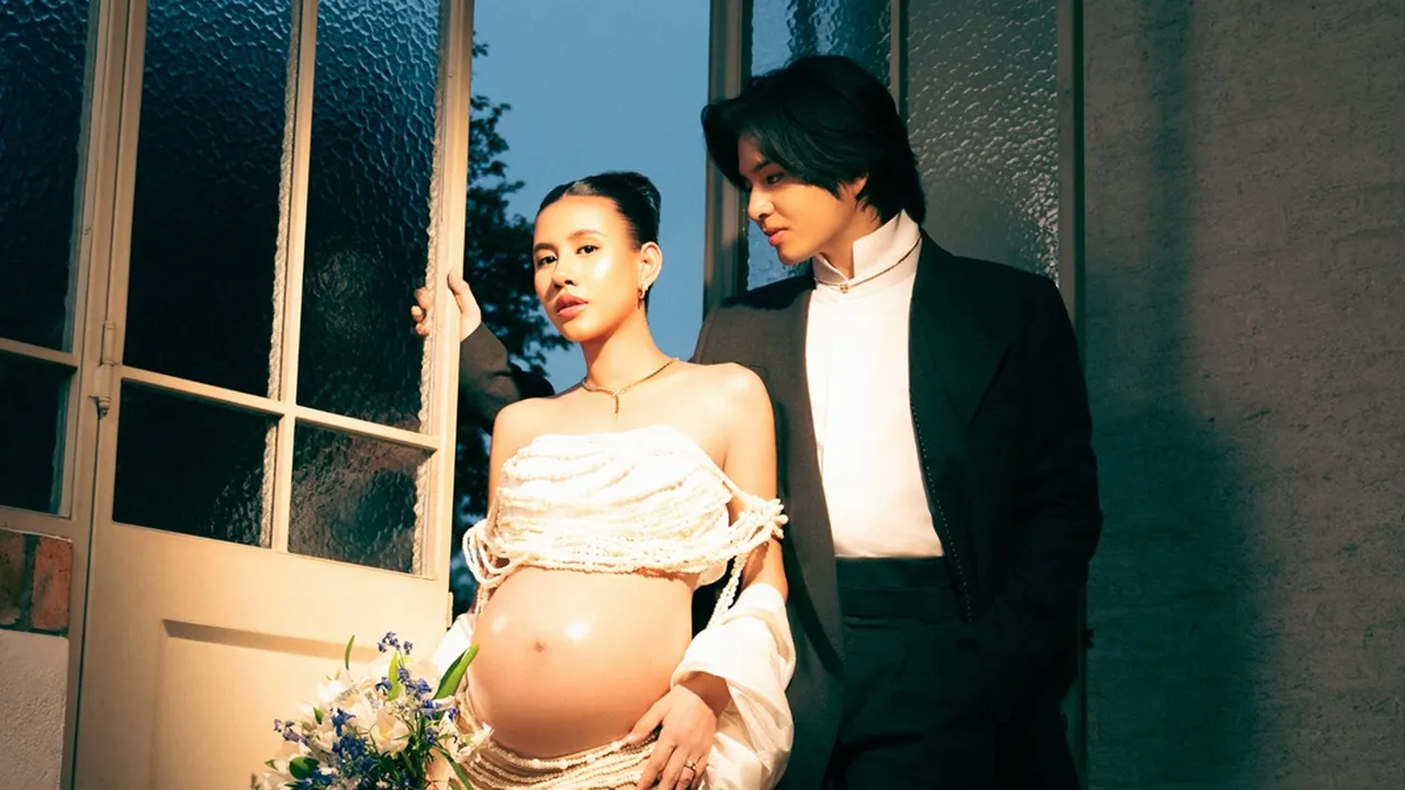 Potret Angga Yunanda dan Shenina Cinnamon Maternity Shoot Lagi, Artistik dan Romantis