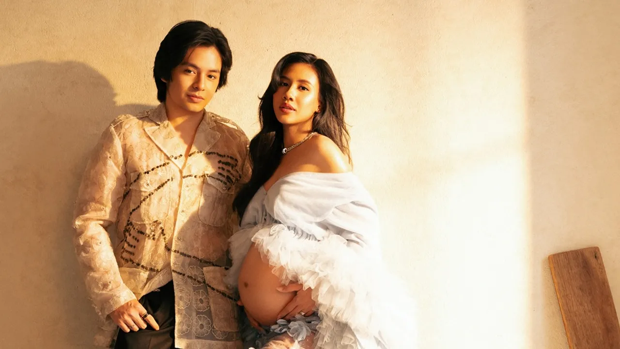 Potret Angga Yunanda dan Shenina Cinnamon Maternity Bernuansa Hangat dan Rustic