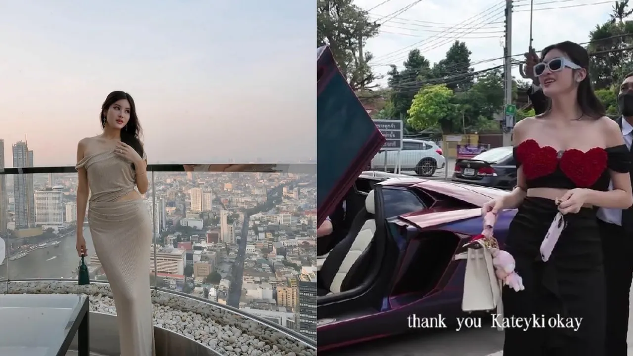 Potret Aon Somrutai, Influencer Asal Thailand yang Khas dengan Jargon 'Thank you Kateyki'