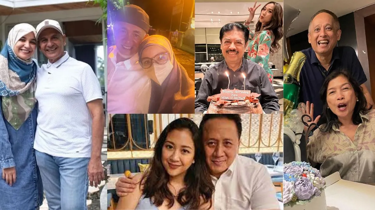 Potret Artis bersama Sang Ayah yang Berdarah Minang, Siapa yang Paling Memikat Hati?