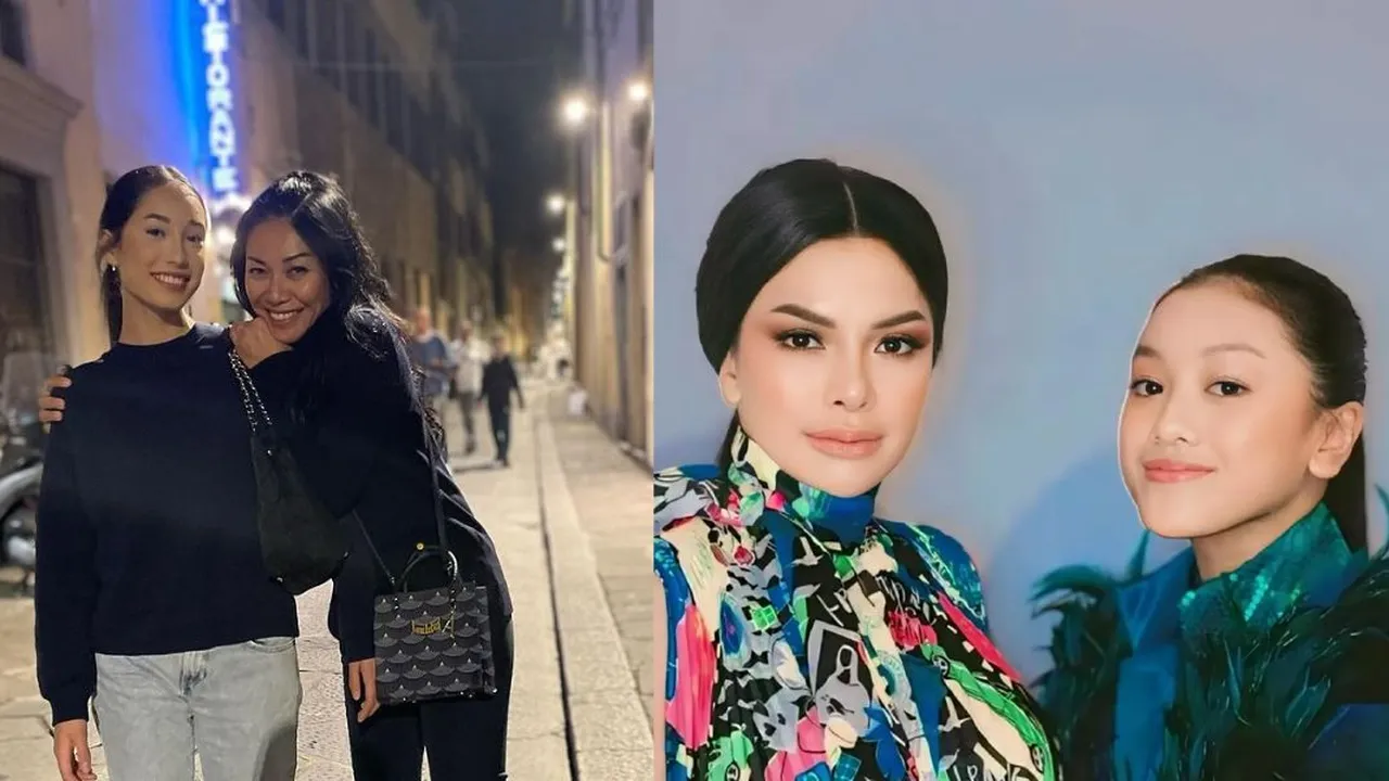 Potret Artis dan Seleb Cantik Bareng Anak Gadisnya, Putri Anggun Cipta Bikin Pangling