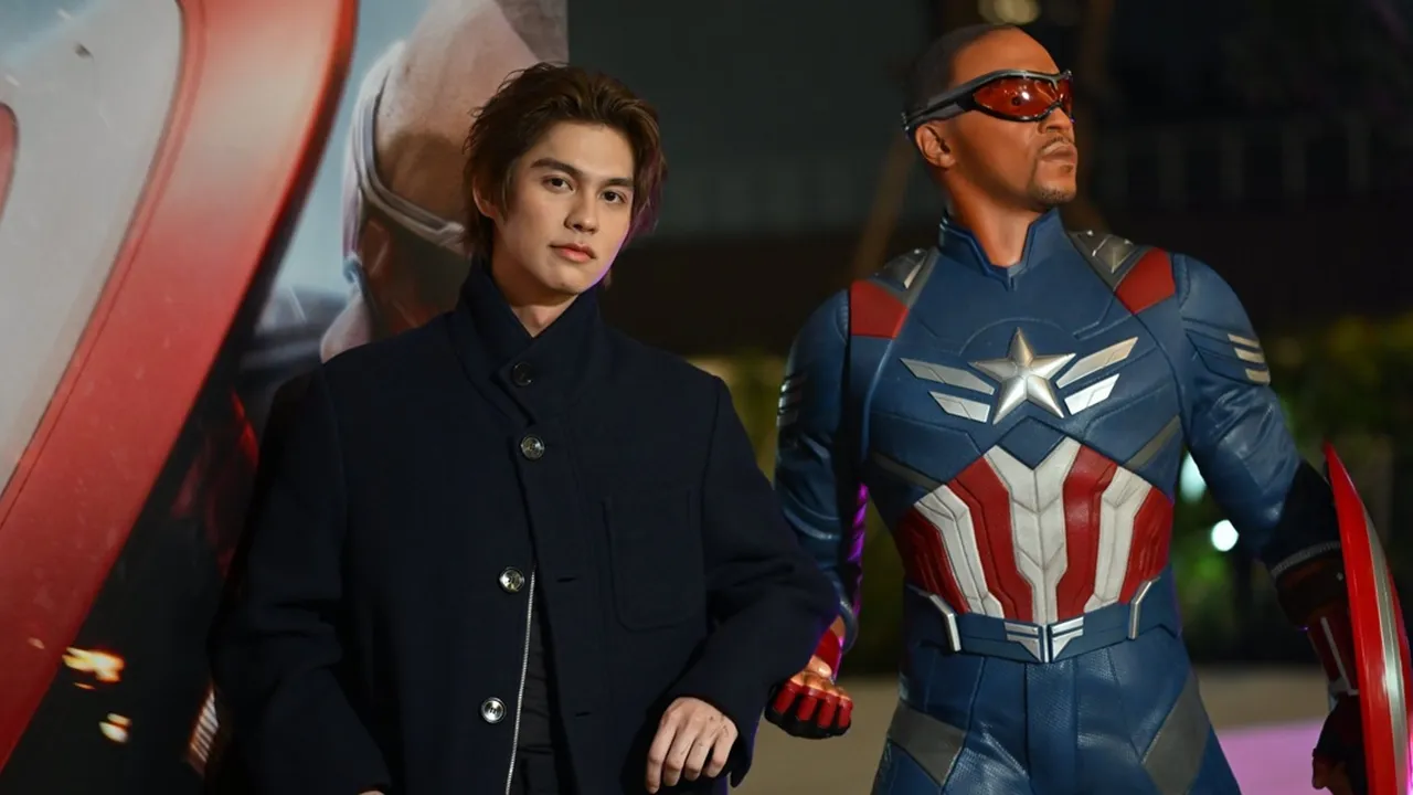 Potret Bright Vachirawit Tampil Memukau di Premiere 'Captain America: Brave New World'