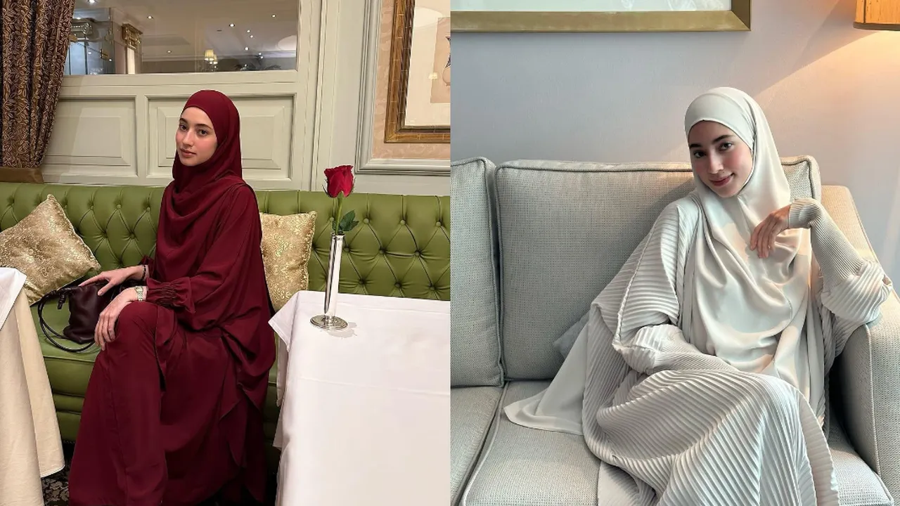 Potret Cantik Ameera Khan Pacar Jefri Nichol saat Tampil Berhijab