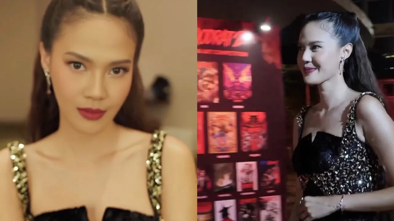 Potret Cantik Della Dartyan di Gala Premier Film 'QODRAT 2'