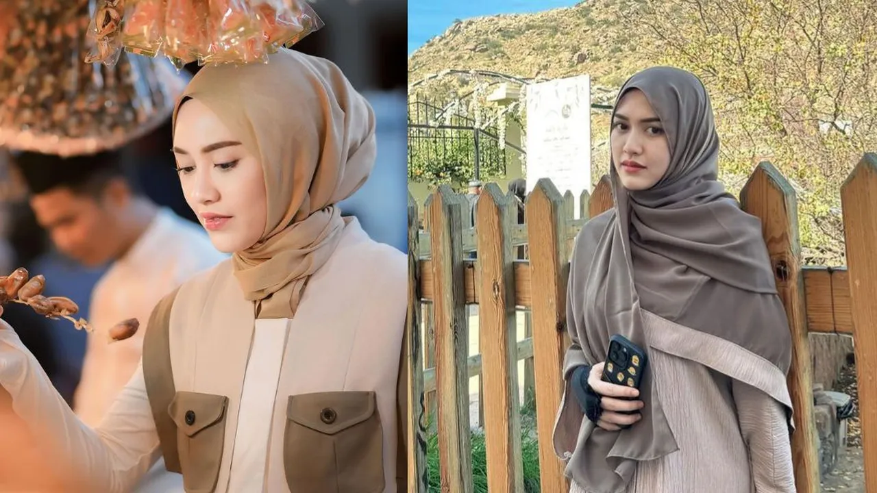 Potret Cantik Happy Asmara saat Pakai Hijab, Pancarkan Aura yang Meneduhkan