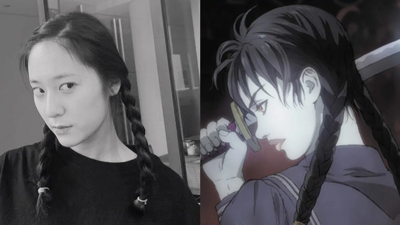 Potret Cantik Krystal f(x) Ini Disebut Mirip Vampir dalam Anime