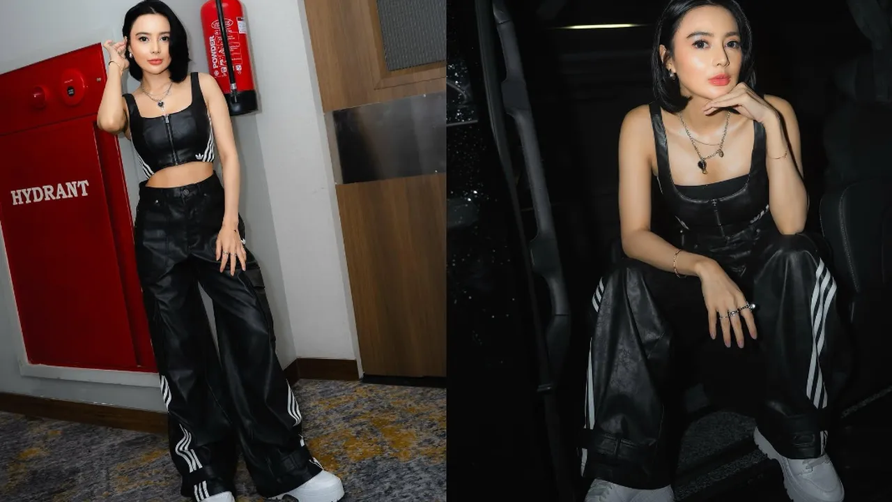 Potret Cantik Wika Salim dengan Outft Serba Hitam saat Manggung, Tampil Menawan dan Lebih Fresh