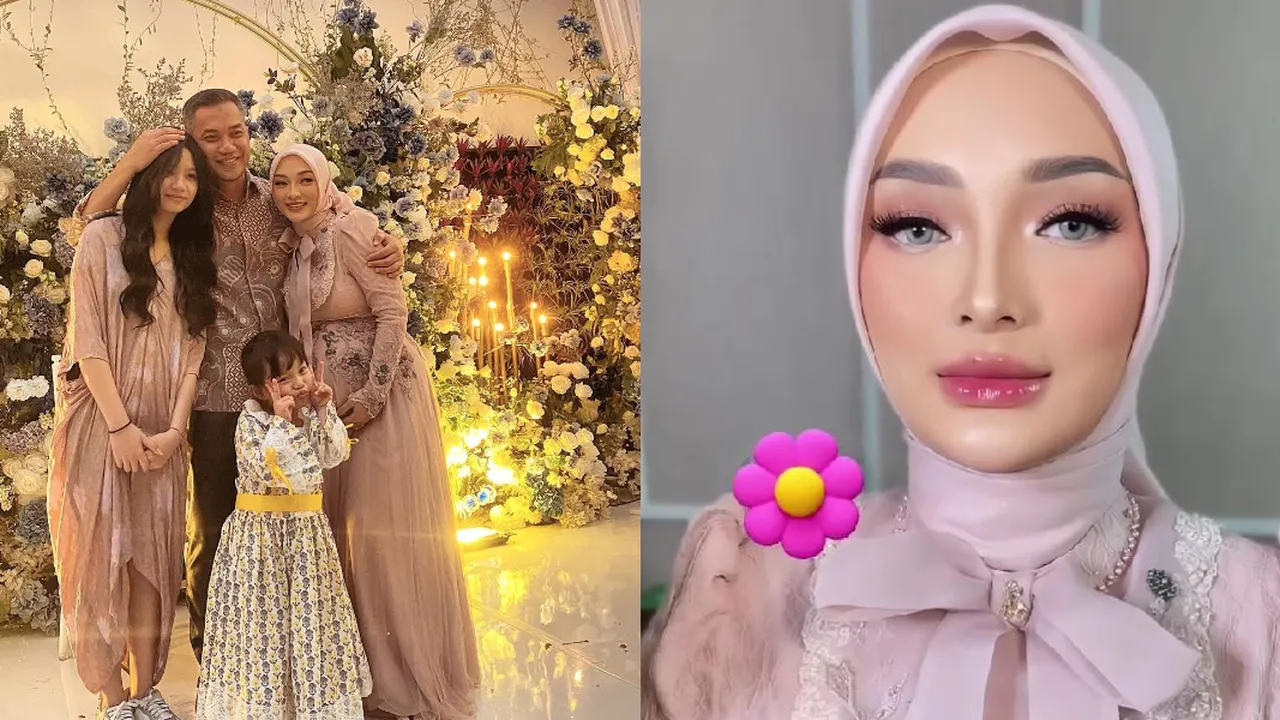 Potret Cantik Zaskia Gotik di Acara Tasyakuran 7 Bulanan Kehamilannya