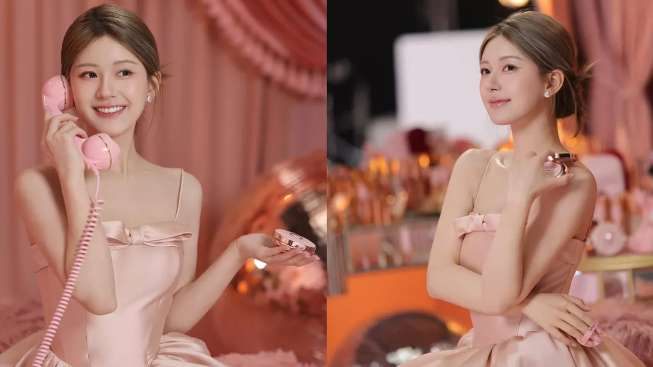 Potret Cantik Zhao Lusi dengan Outfit Serba Peach, Penuh Pesona - Auranya Mahal