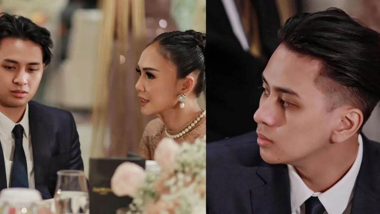 Potret Cavin Obrient Anak Sulung Yuni Shara, Tampil Ganteng dengan Rambut Baru dan Setelan Jas