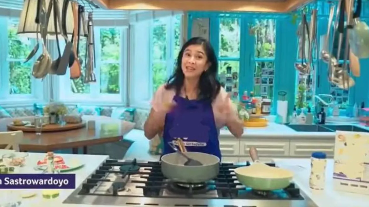 Potret Dapur Estetik Dian Sastrowardoyo, Mirip Animasi Ghibli