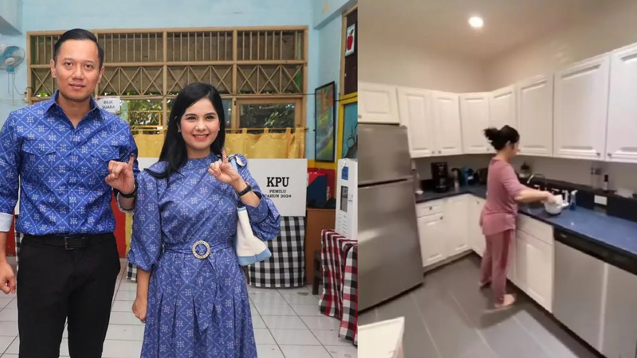Potret Dapur Rumah Annisa Pohan, Minimalis Penuh dengan Nuansa Putih