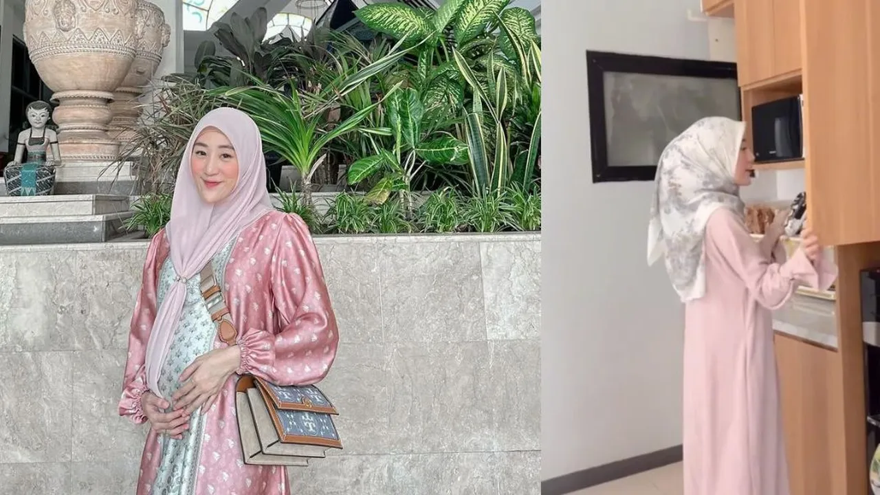 Potret Dapur Rumah Larissa Chou, Bergaya Minimalis dengan Nuansa Kayu
