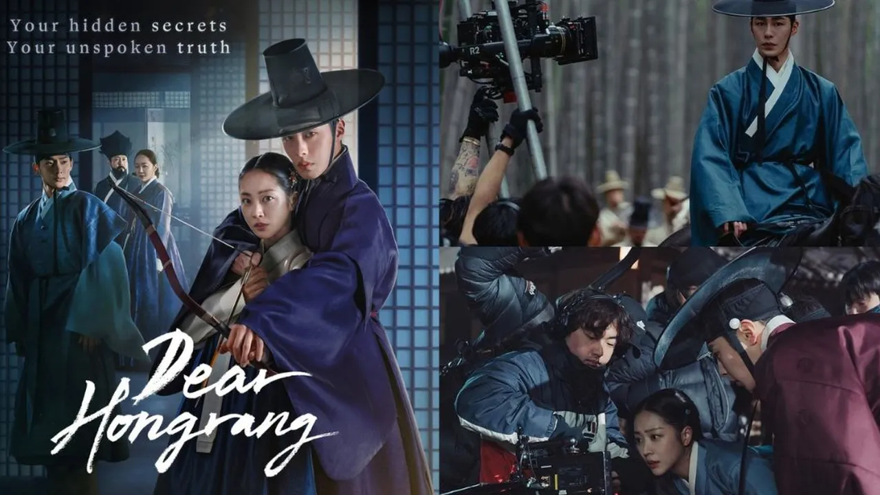 Potret di Balik Layar Syuting Drama Korea Dear Hongrang, Tetap Profesional Namun Penuh Kehangatan