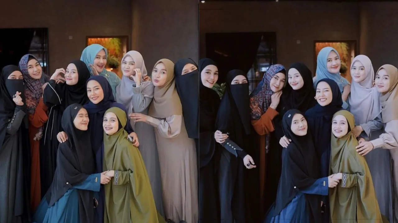 Potret Geng Butterfly yang Selalu Kompakan, Disebut Circle Cantik-Soleha