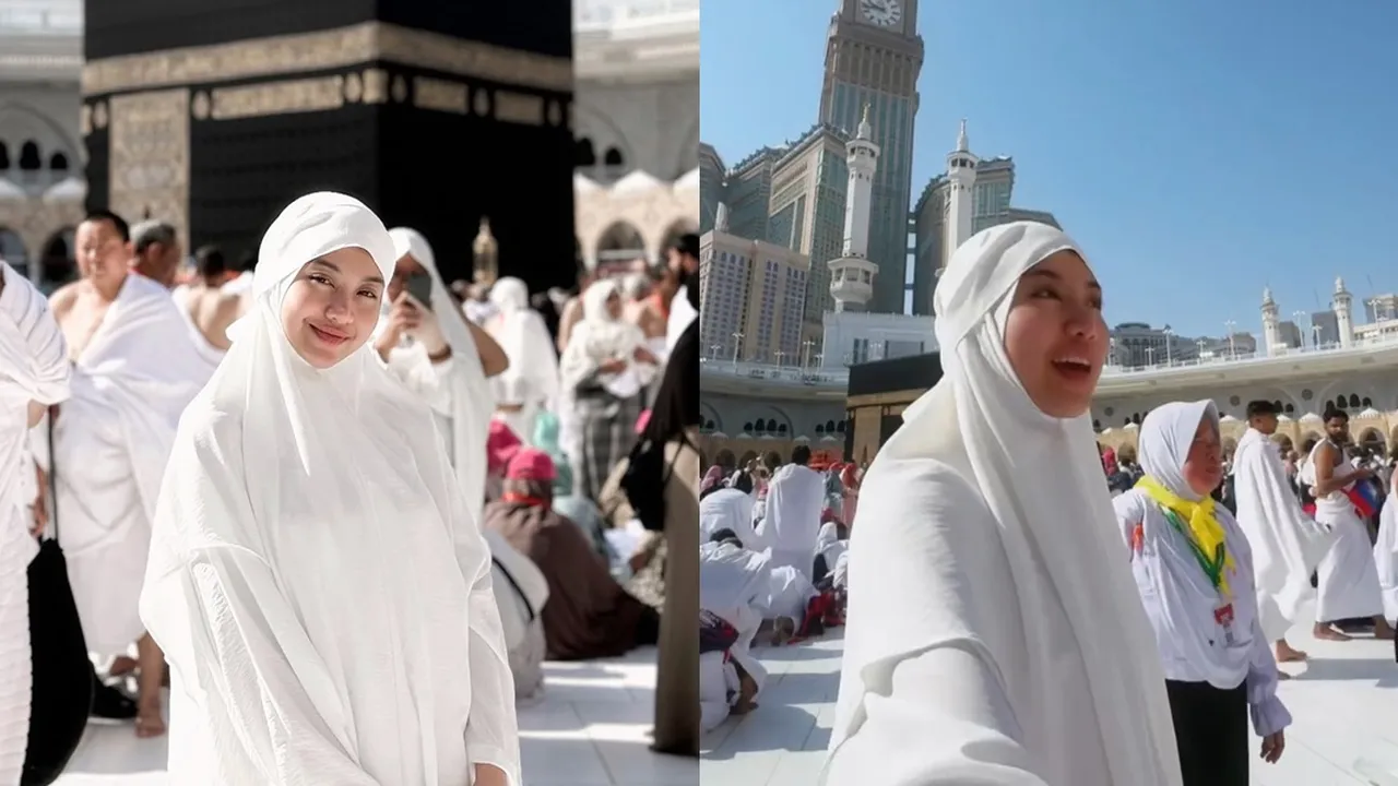 Potret Ghea Indrawari Tampil Cantik Berhijab saat Umrah, Didoakan Lancar Ibadahnya Potret Ghea Indrawari Tampil Cantik Berhijab saat Umrah, Didoakan Lancar Ibadahnya