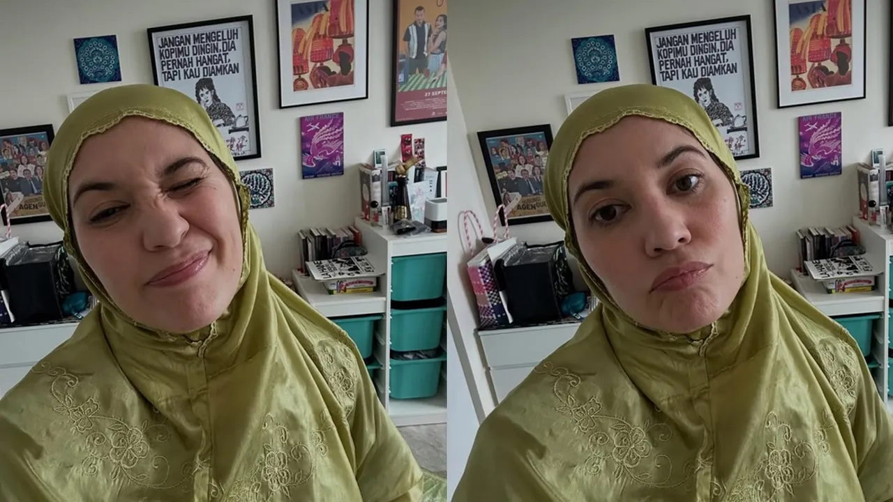 Potret Hannah Al Rashid Tampil Berhijab, Caption Instagram Disorot Netizen