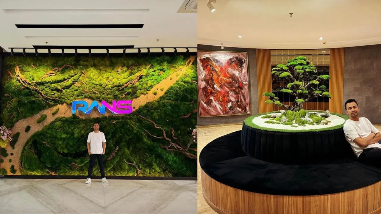 Potret Kantor Baru RANS yang Mewah dan Dilengkapi dengan Lounge and Bar