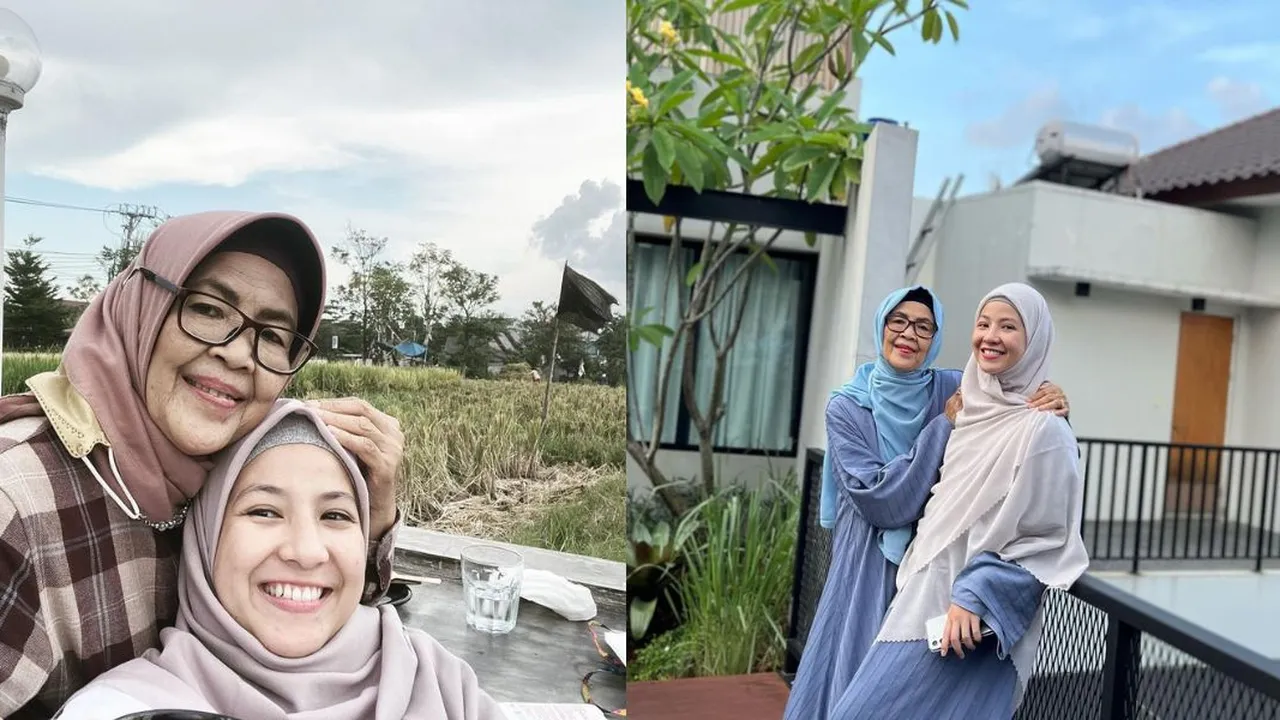 Potret Kebersamaan Natasha Rizky dengan sang Ibu, Kecantikannya Turun Temurun