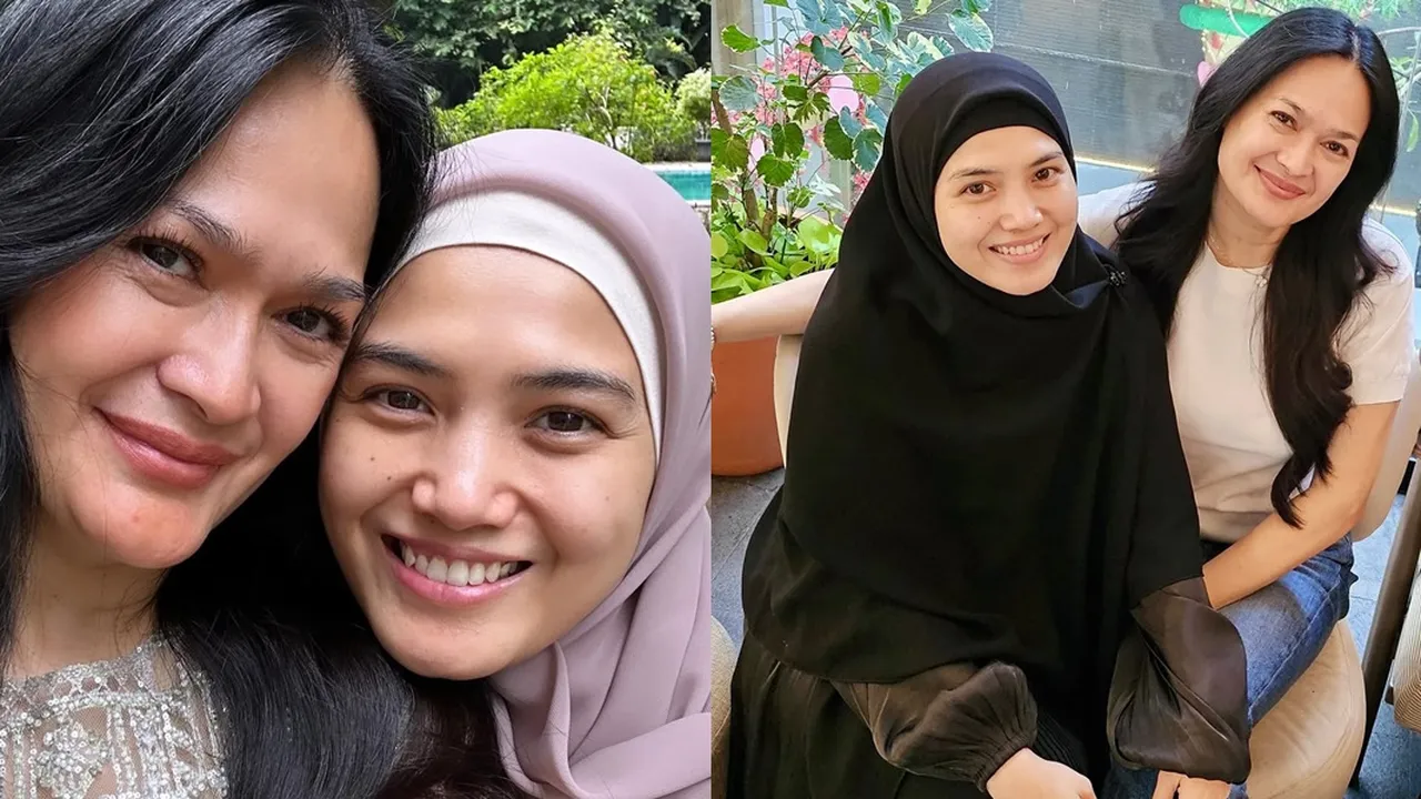 7 Potret Kedekatan Donna Harun dan Herfiza Novianti, Merasa Beruntung - Dihargai Menantu Kesayangan