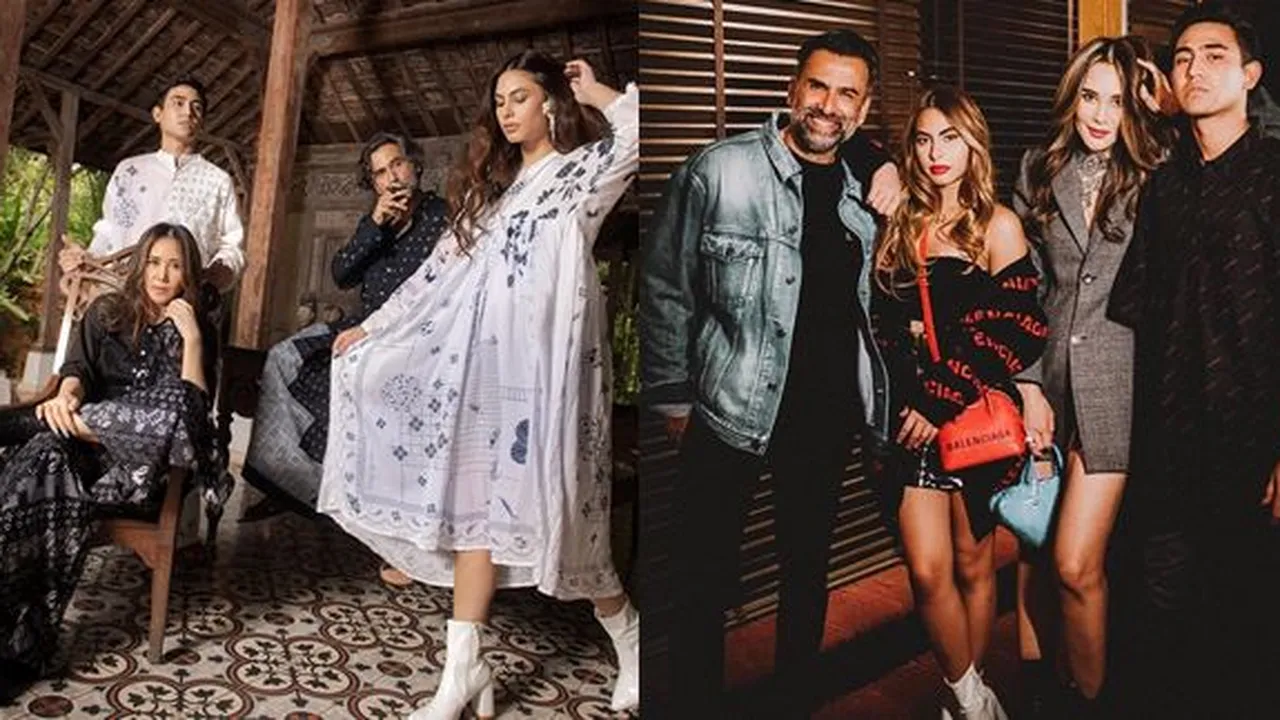 7 Potret Kompaknya Keluarga Jeremy Thomas yang Fashionable, Orangtua dan Anak Punya Body Goals Semua