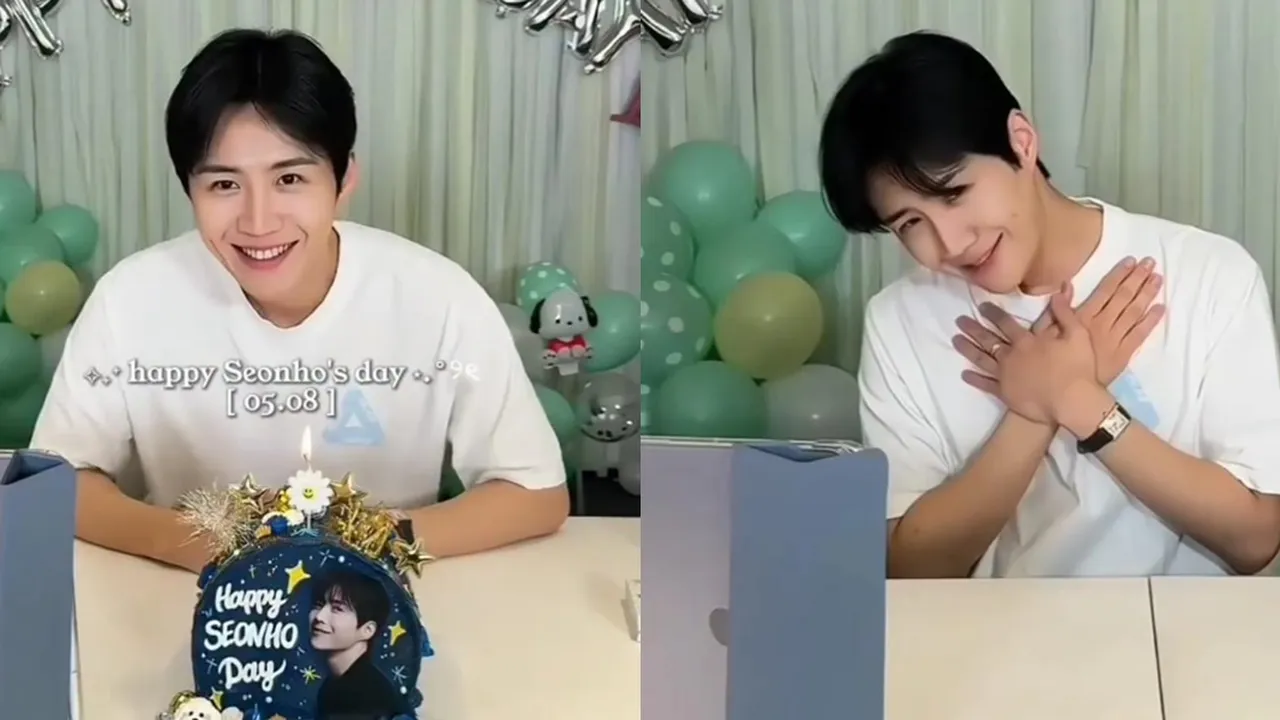 Potret Kim Seon Ho Rayakan Ulang Tahun ke-39, Tak Lupa Lakukan Tren Smile Bikin Fans Meleleh