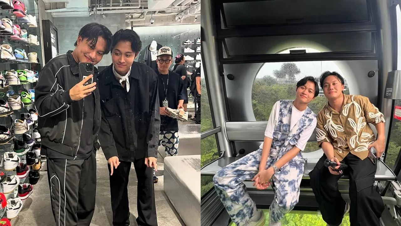 Potret Kompak Rizky Febian dan Njan, Kakak Adik Sama-Sama Ganteng dan Bersuara Merdu Potret Kompak Rizky Febian dan Njan, Kakak Adik Sama-Sama Ganteng dan Bersuara Merdu